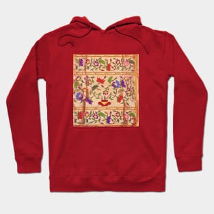 Leaves and flowers Hoodie